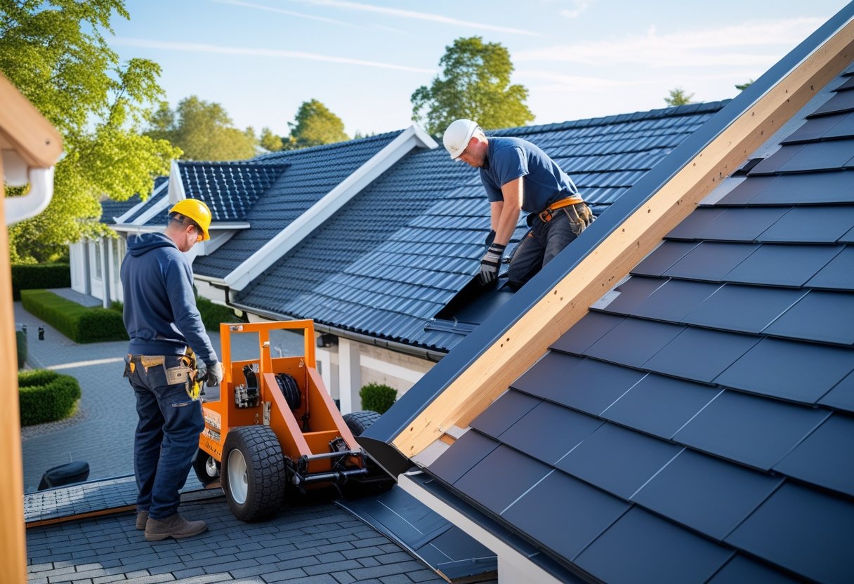 Sådan får du et nyt tag i Fredensborg og vælger den rette fliselæggervogn